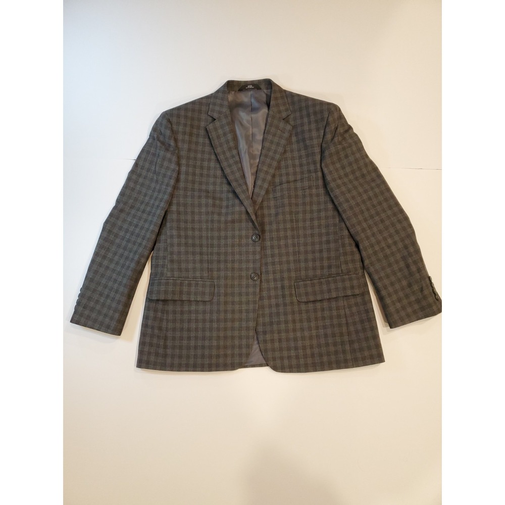 Men's HAGGAR 42S Gray Blazer CLASSIC FIT